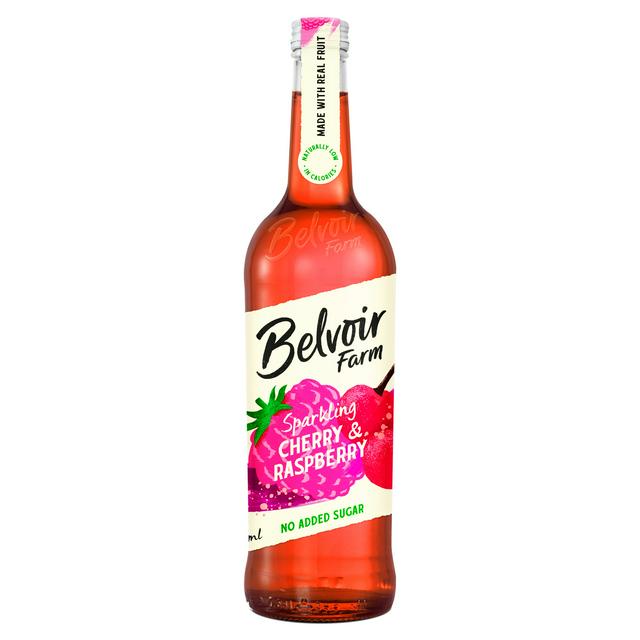 Belvoir Farm Sparkling No Added Sugar Cherry & Raspberry 750ml