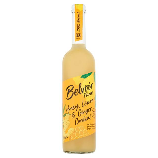 Belvoir Farm Honey, Lemon & Ginger Cordial 500ml