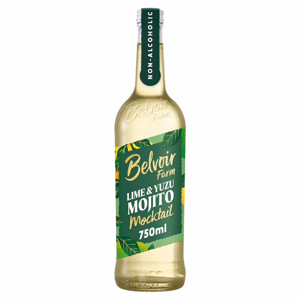 Belvoir Farm Non-Alcoholic Lime & Yuzu Mojito 750ml