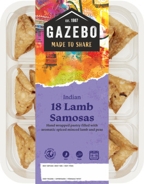 18 Lamb Samosas - 450g