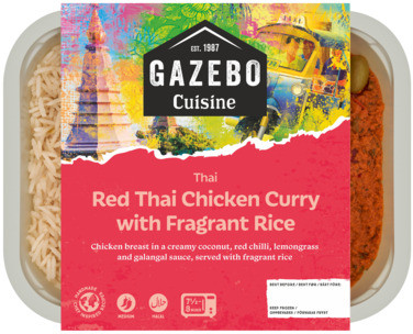 Red Thai Chicken Curry & Fragrant Rice - 400g