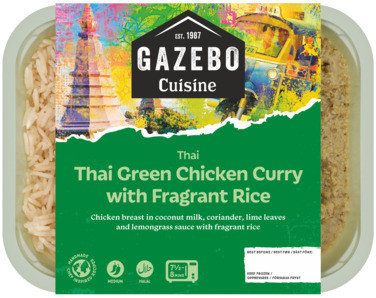 Thai Green Chicken Curry & Fragrant Rice - 400g