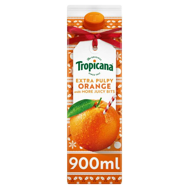 Tropicana Extra Pulpy Orange with More Juicy Bits Fruit Juice 900ml
