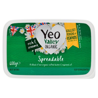 Yeo Valley Organic Spreadable Blend of Butter and Rapeseed Oil
