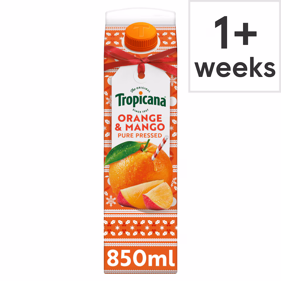 Tropicana Orange & Mango Juice 850Ml