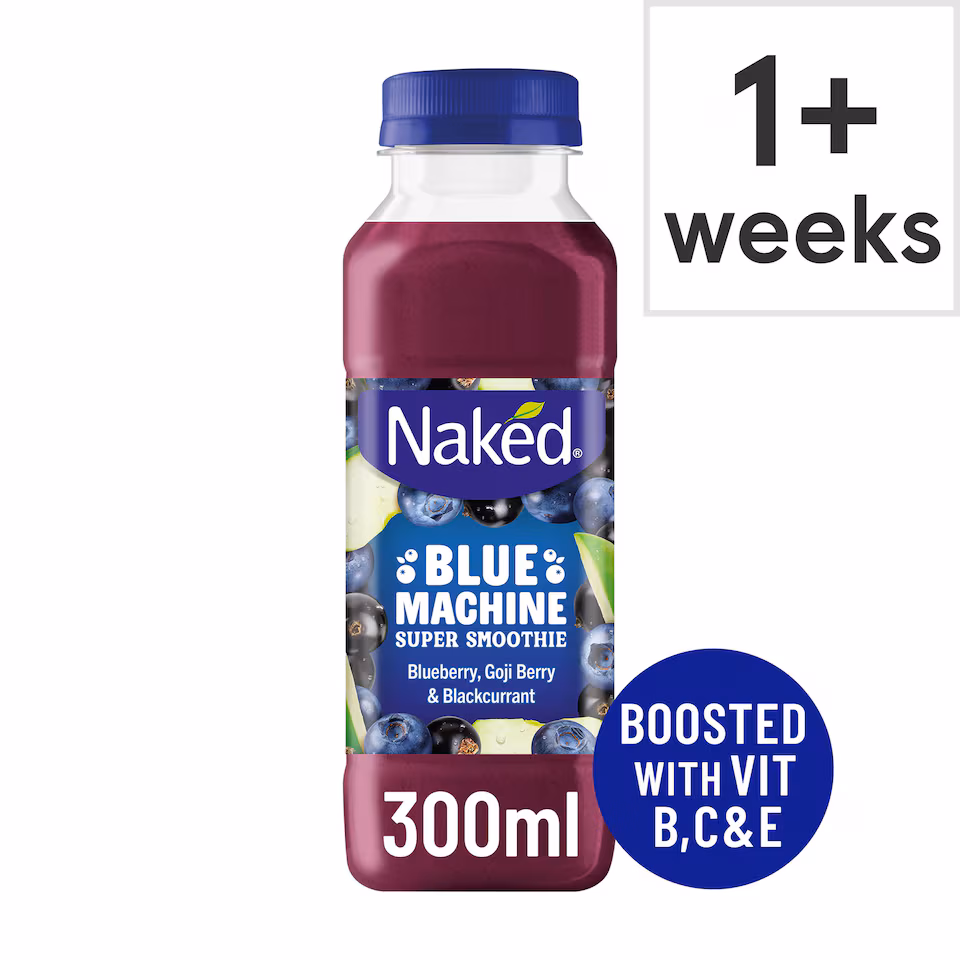 Naked Blue Machine Blueberry Smoothie 300Ml