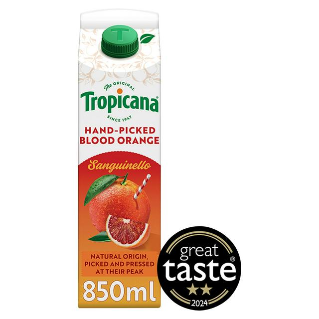 Tropicana Sanguinello Blood Orange Fruit Juice 850ml