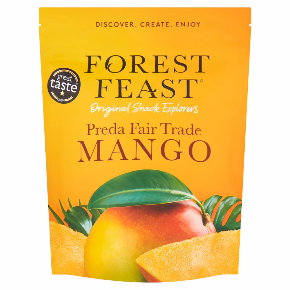 Forest Feast Preda Fair-Trade Dried Mango 100G