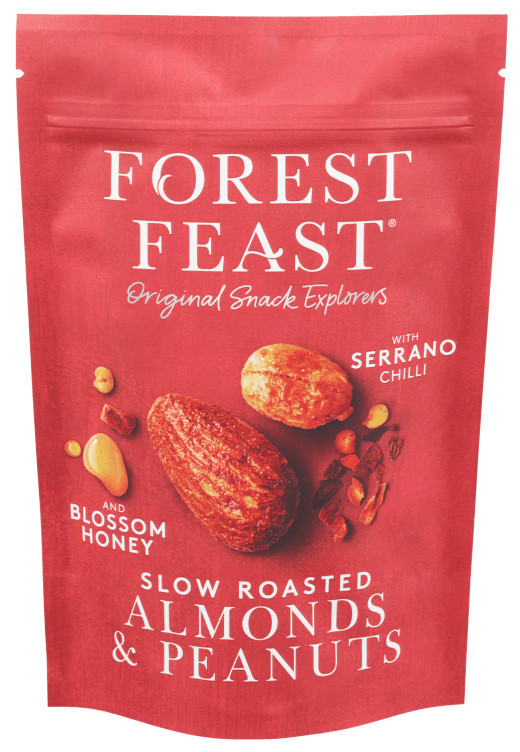 Peanuts&Almonds Chili Honey 120g Forest Feast
