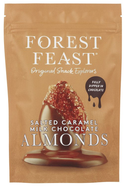 Karamelmandler Sjokolade 120g Forest Feast