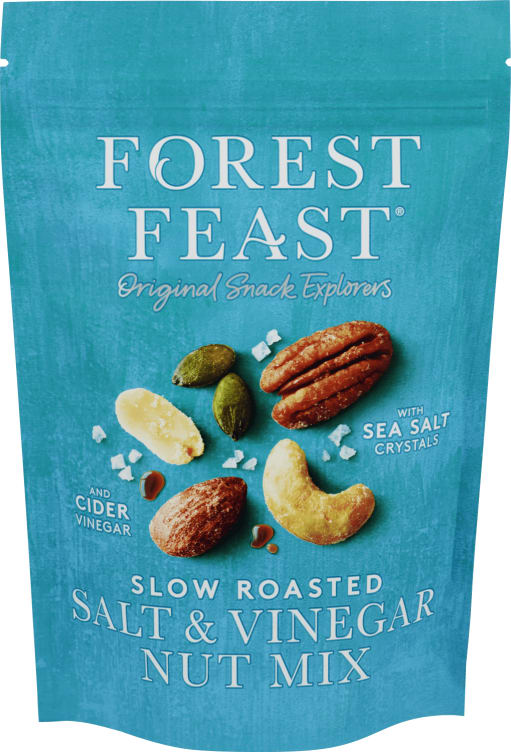 Nøttemix Salt&Vinegar 120g Forest Feast
