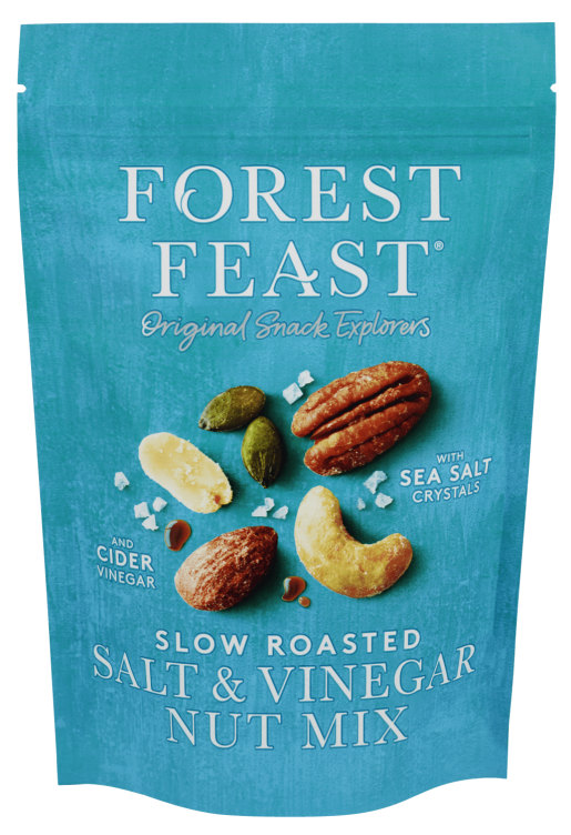 Nøttemix Salt&Vinegar 120g Forest Feast