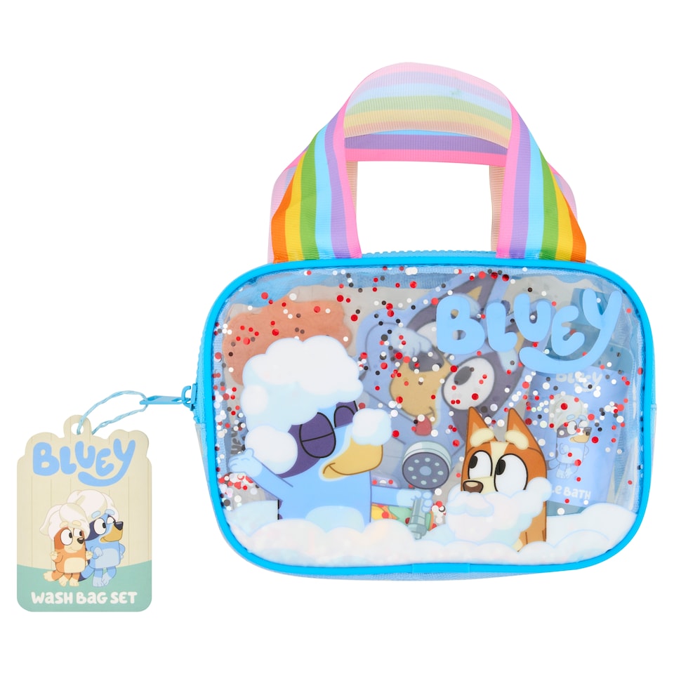 Bluey wash bag set
