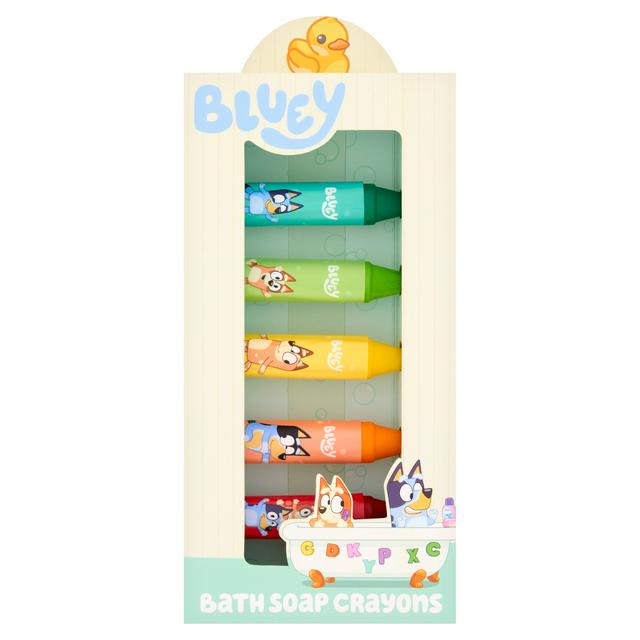 Bluey 5 x 9g Bath Soap Crayons