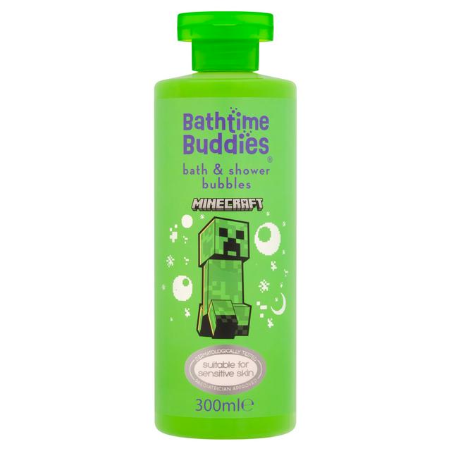 Bathtime Buddies 300ml Minecraft Bath & Shower Bubbles