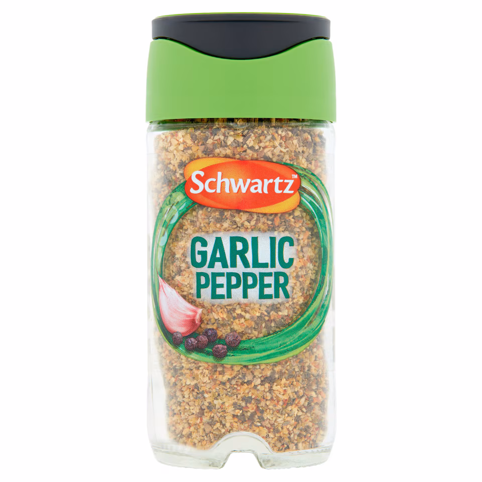 Schwartz Garlic Pepper 45G Jar