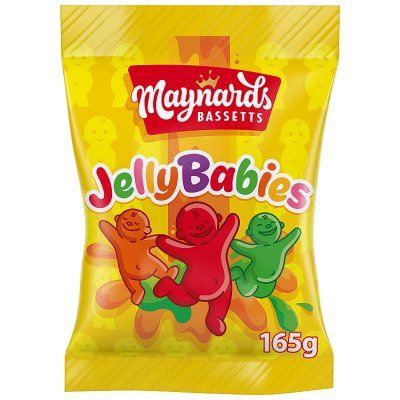 Maynards Bassetts Jelly Babies Sweets Bag