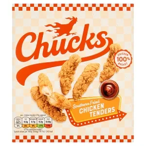 Chucks Southern Fried Chicken Tenders 225g