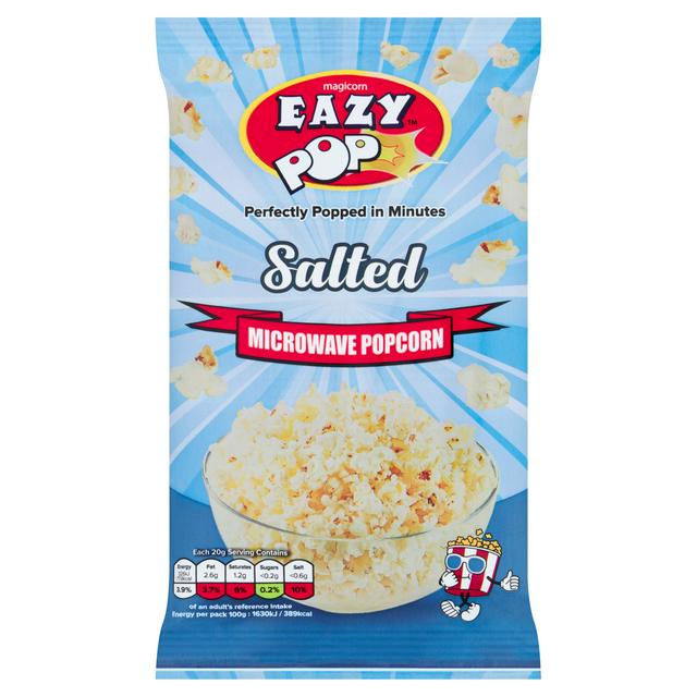 Eazypop Microwave Popcorn Salted 85g