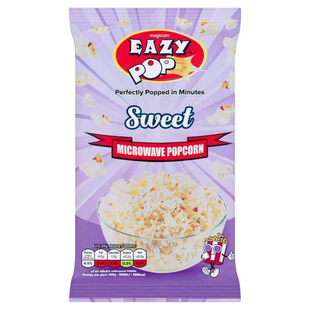 Eazypop Microwave Popcorn Sweet 100g