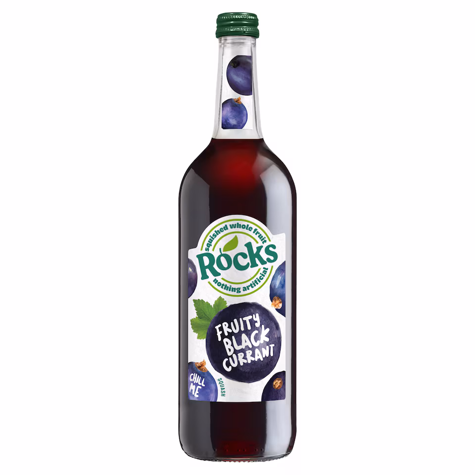 Rocks Blackcurrant Squash 740Ml