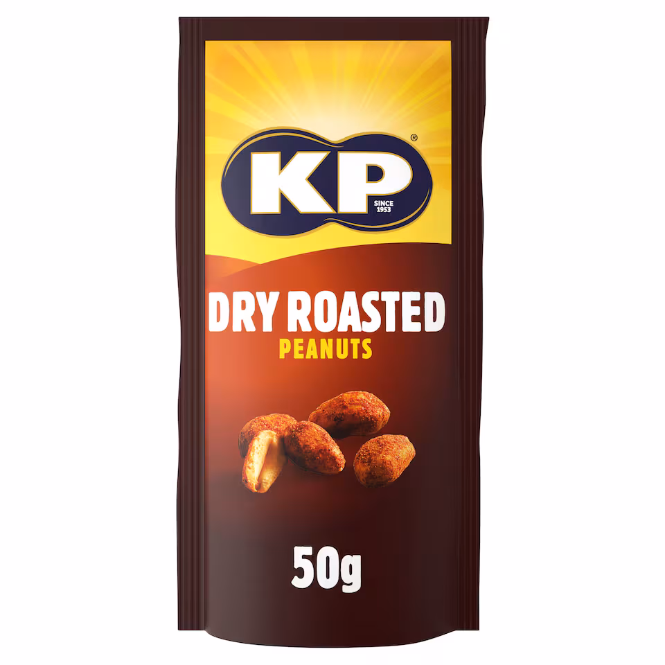 Kp Dry Roasted Peanuts 50G