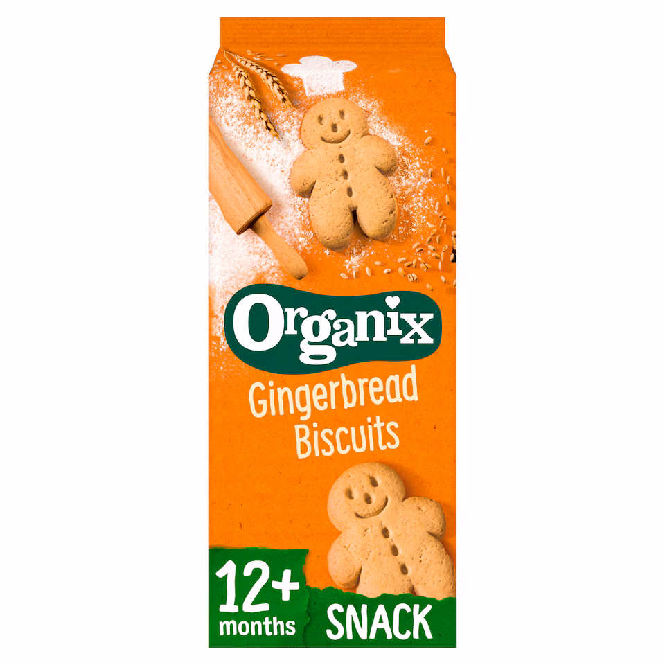 Organix 15 Gingerbread Men 135G