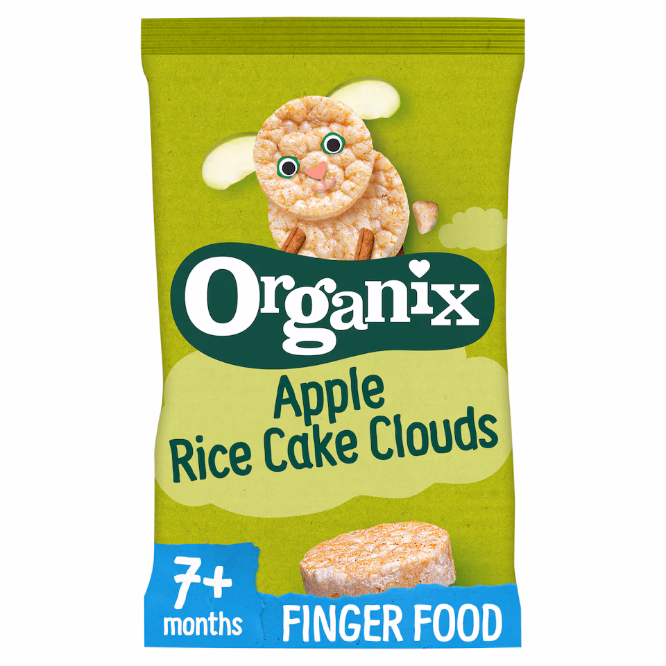 Organix Apple Rice Cake Clouds 40G