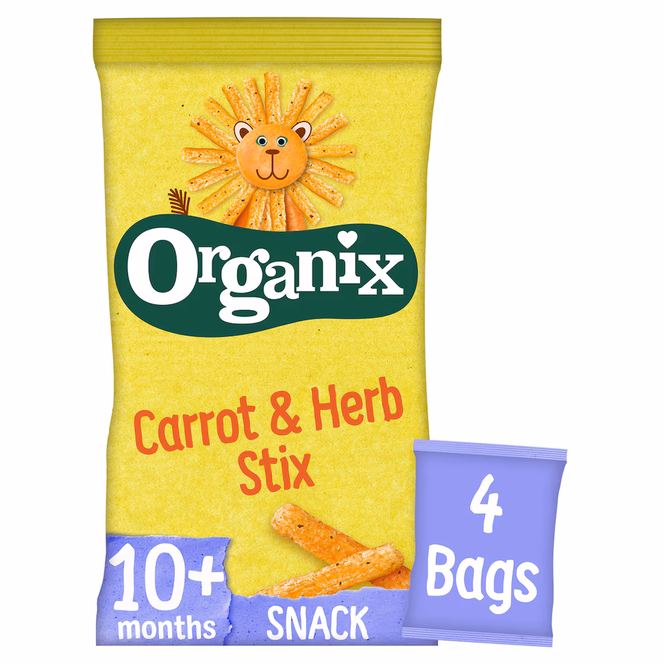 Organix Carrot Stix Multi Pack 4X15