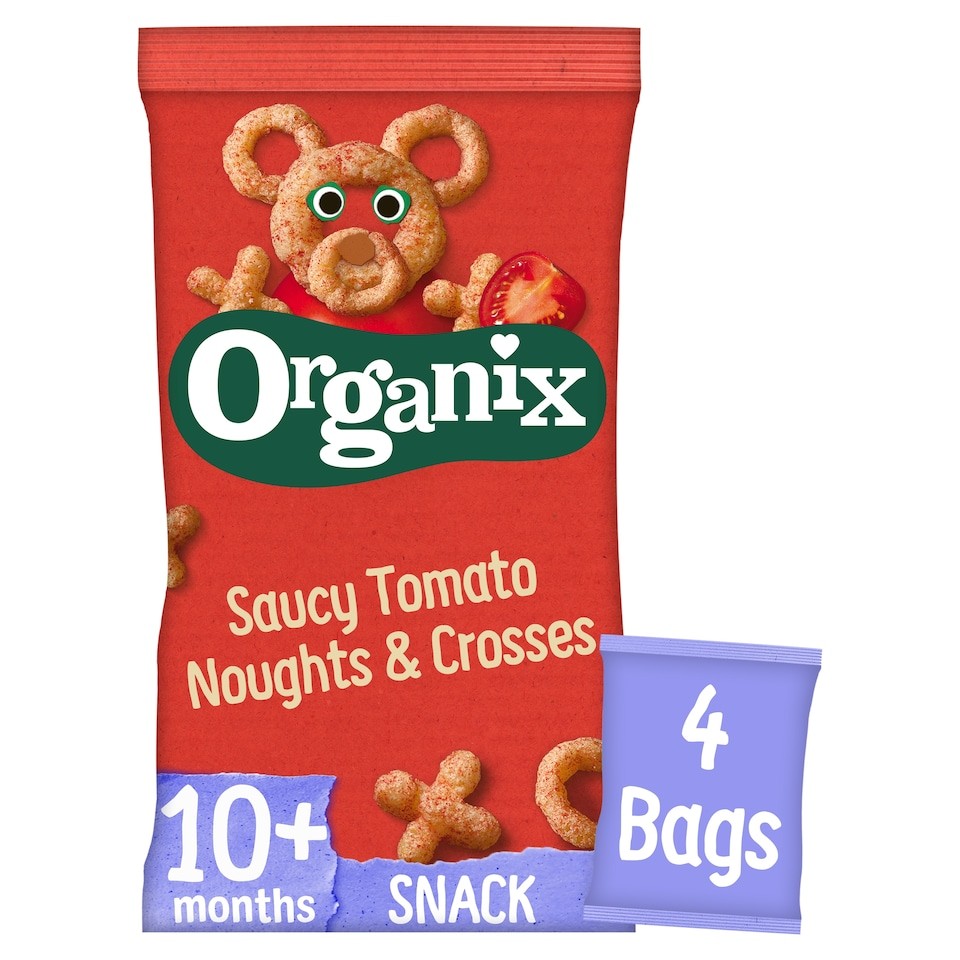 Organix Noughts & Crosses 4X15g