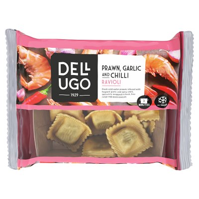 Dell'Ugo Prawn, Garlic & Chilli Ravioli