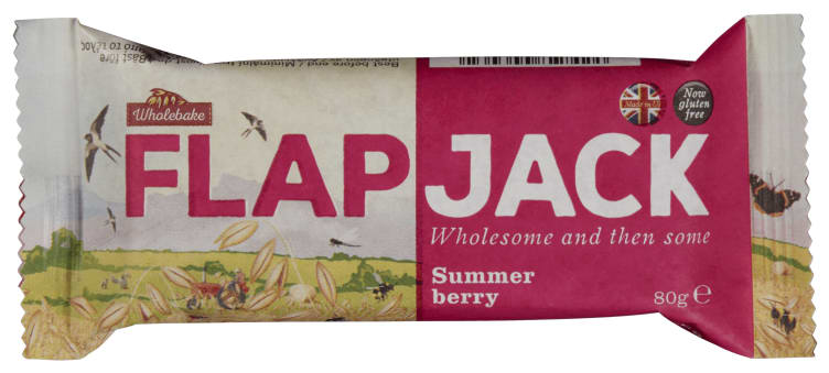 Flapjack Summerberry glutenfri 80g