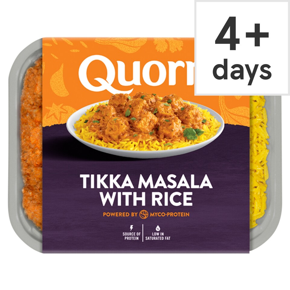 Quorn Tikka Masala with Rice 400g