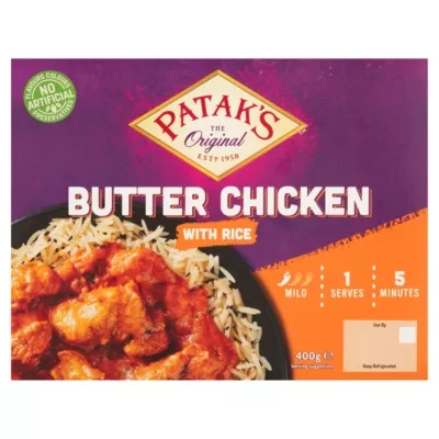 Patak's The Original Butter Chicken with Rice 400g