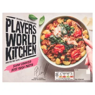 Players World Kitchen Slow Cooked Beef Ragu Pasta 400g