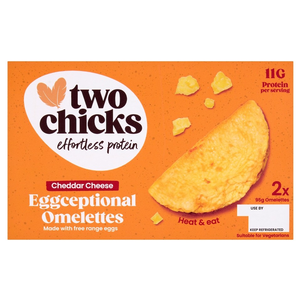 Two Chicks Cheese Eggceptional Omelettes 190g