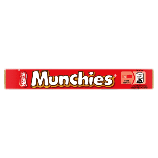 Munchies Milk Chocolate & Caramel Tube 52g