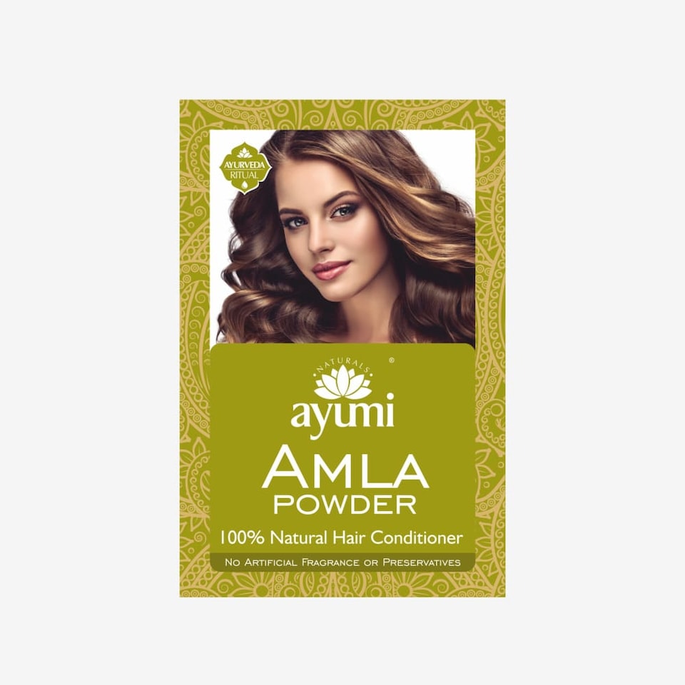 Ayumi Pure Amla Powder | Boosts Hair Growth | Improves Hair Condition | 100g