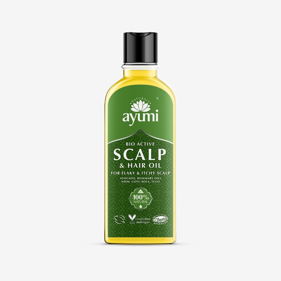 Ayumi Bio Active Scalp Hair Oil | Reduces Dandruff and Flakes | 150ml