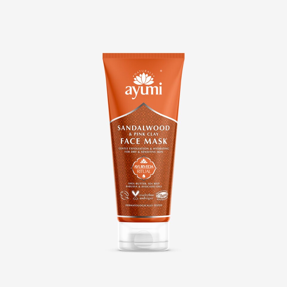 Ayumi Plumping Pink Clay Face Mask | Nourishing and Balancing | 100ml
