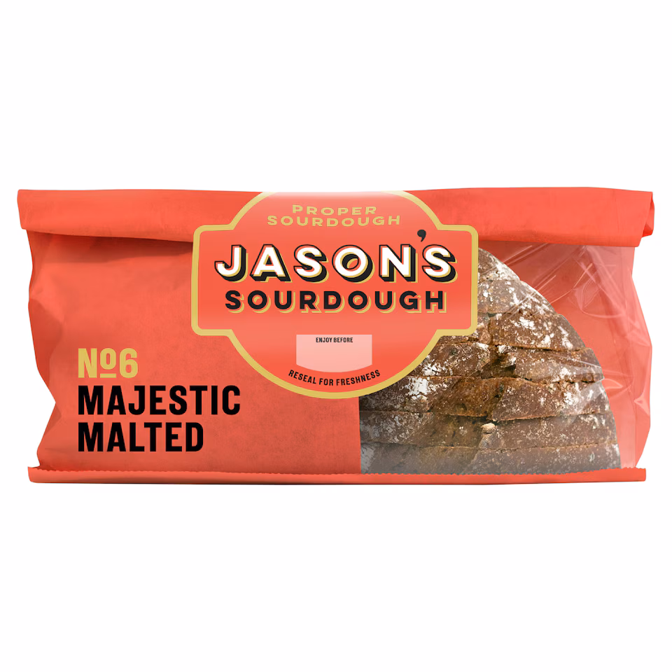 Jason's Recipe Majestic Malted No. 06 Sourdough Bread 450g