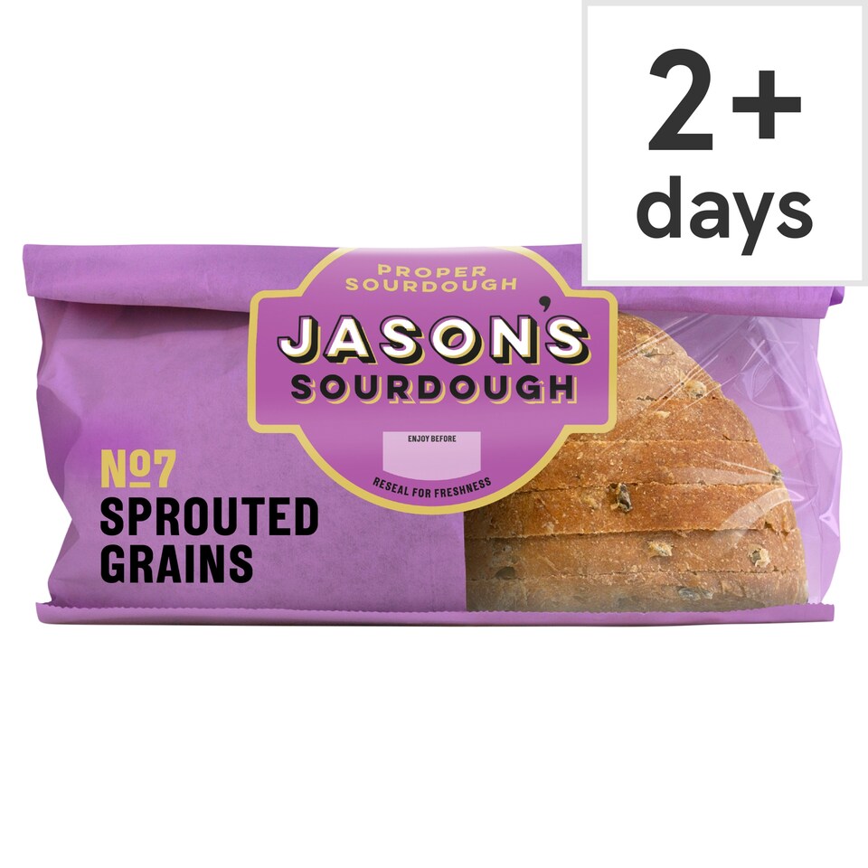 Jason's Superb Sprouted Grains Sourdough Bread 450g