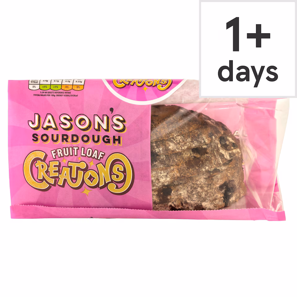 Jason's Creations Fruited Loaf Sourdough 400g
