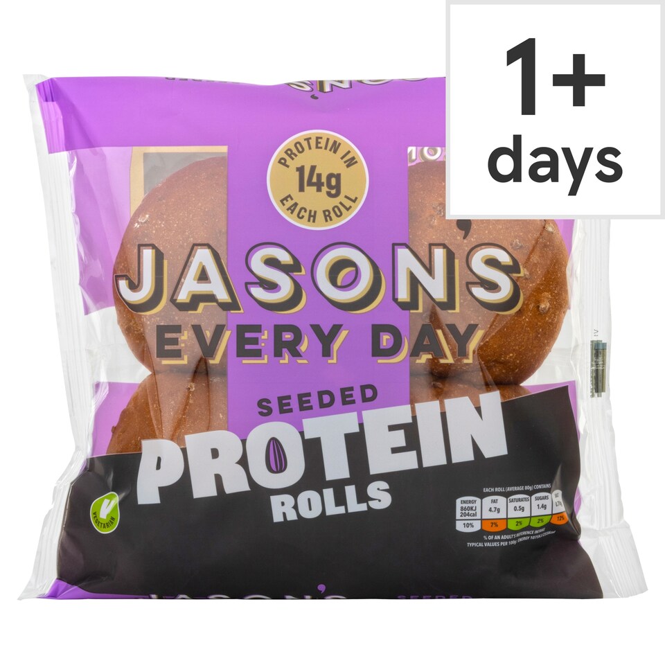 Jason's Seeded Protein Rolls 4 Pack