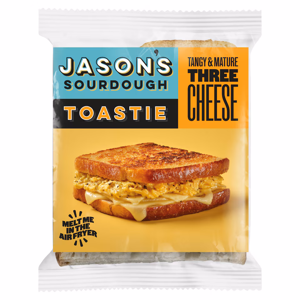 Jason's Sourdough Tangy & Mature Three Cheese Toastie - 163g