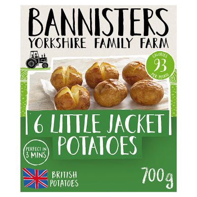 Bannisters 6 Little Jacket Potatoes