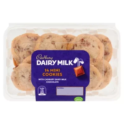 Cadbury Dairy Milk 14 Mini Cookies