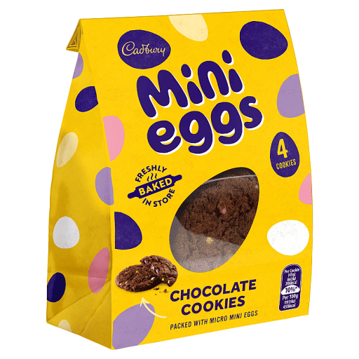 Cadbury 4 Mini Eggs Chocolate Cookies