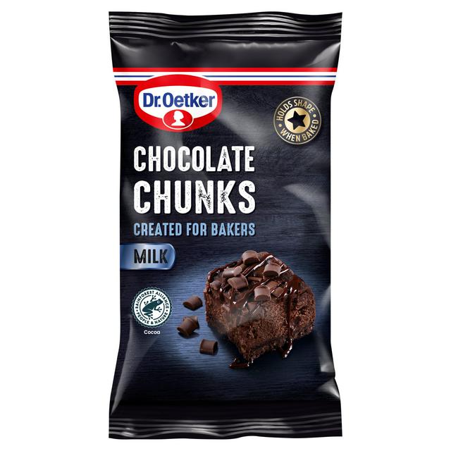 Dr. Oetker Milk Chocolate Chip Chunks 100g