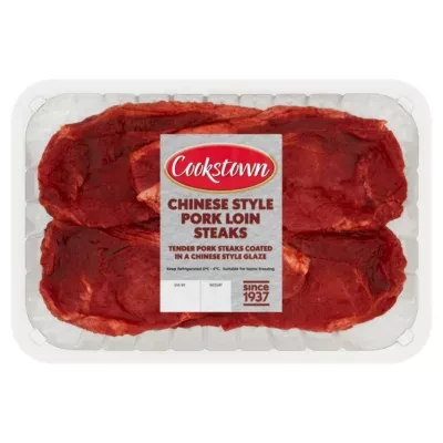 Cookstown Chinese Style Pork Loin Steaks 400g